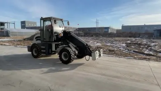 4WD Telescopic Loader Hy1000 China Manufacturer for Europe Market