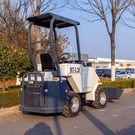 2ton one piece frame wheel loader for good quality