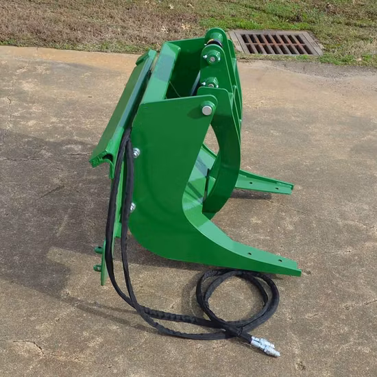 Qingdao Ruilan Customize and OEM Log Loader Timber Grapple and Fork for 2-8 Ton Wheel Loader