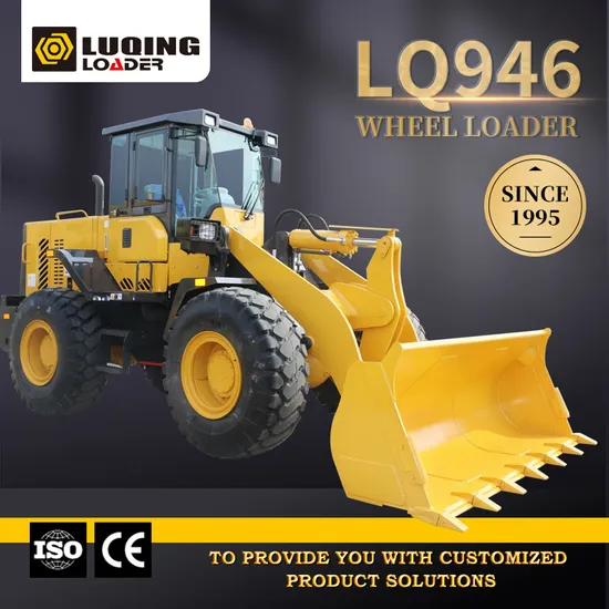 1.5ton Agricultural Wheel Loader with New-Designed Sweeper for Sale