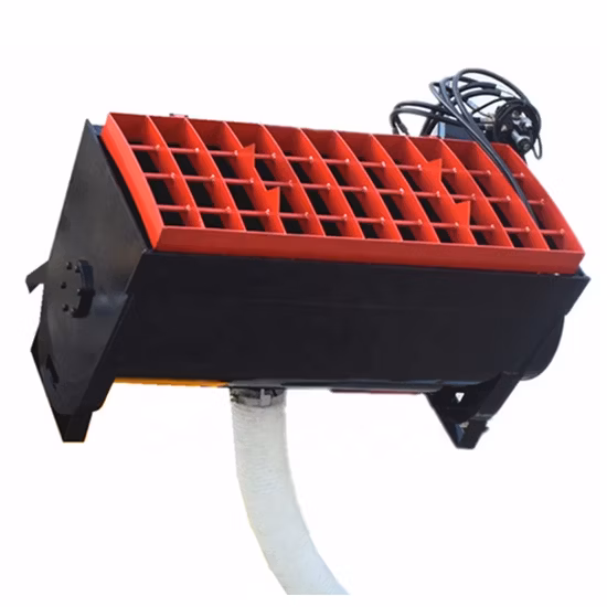 Construction Machinery Wheel Loader/Skid Steer Loader/Excavator/Backhoe Attachments Power Rake
